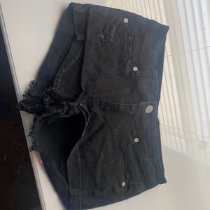 Black shorts
